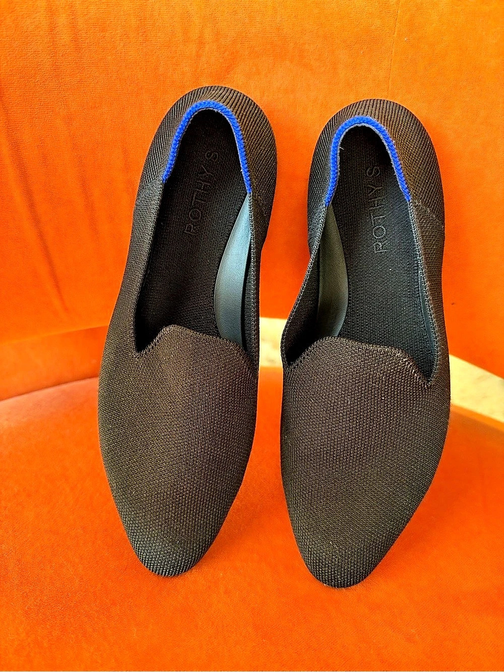 Rothy's The Point Women's Black Flats US 8